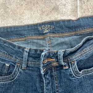 Lee Women's Dark Blue Relaxed Jeans